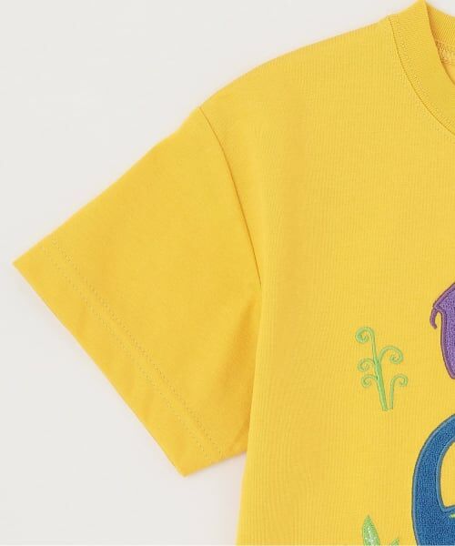 kladskap / クレードスコープ Tシャツ | 太古のいきものアップリケ半袖Tシャツ | 詳細3