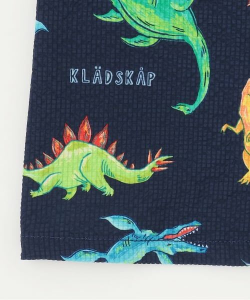 kladskap / クレードスコープ シャツ・ブラウス | 恐竜総柄半袖開衿シャツ | 詳細5