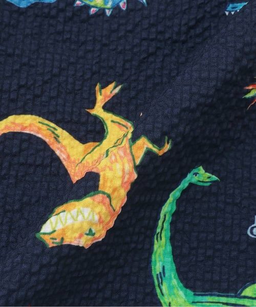 kladskap / クレードスコープ シャツ・ブラウス | 恐竜総柄半袖開衿シャツ | 詳細6
