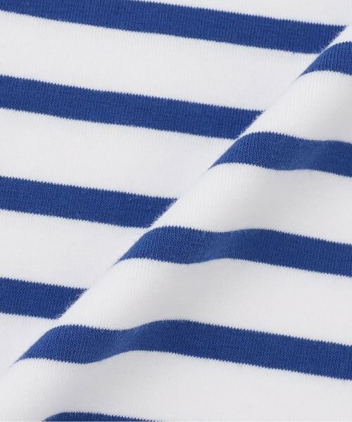 kladskap / クレードスコープ Tシャツ | カワウソ刺しゅうボーダー半袖Tシャツ | 詳細10