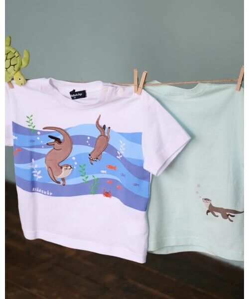 kladskap / クレードスコープ Tシャツ | カワウソ半袖Tシャツ | 詳細14