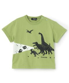 kladskap / クレードスコープ Tシャツ | 蓄光恐竜シルエット半袖Tシャツ