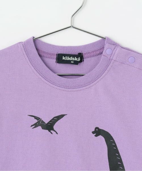 kladskap / クレードスコープ Tシャツ | 蓄光恐竜シルエット半袖Tシャツ | 詳細2