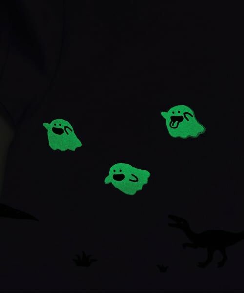 kladskap / クレードスコープ Tシャツ | 蓄光恐竜シルエット半袖Tシャツ | 詳細8