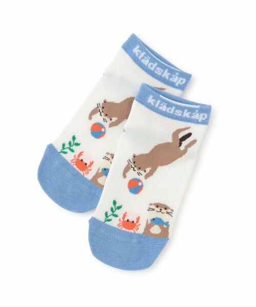 kladskap / クレードスコープ ソックス | カワウソスニーカーインソックス（オフ ホワイト）