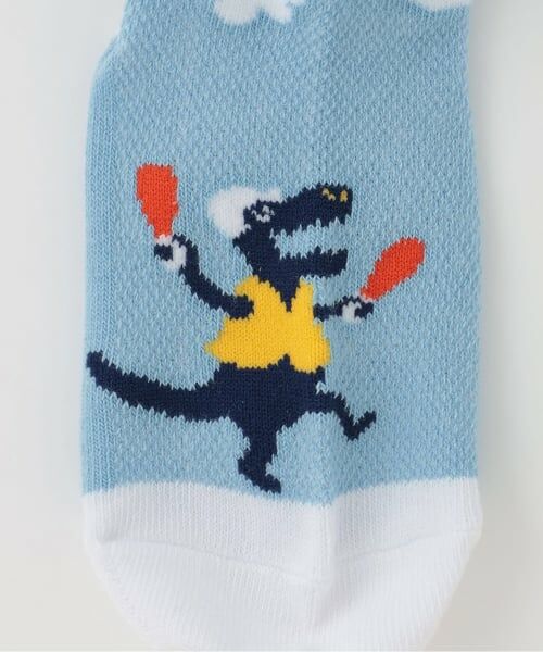 kladskap / クレードスコープ ソックス | 飛行機と恐竜ショートソックス | 詳細4