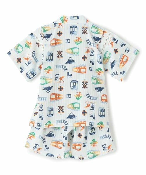 kladskap / クレードスコープ 着物・浴衣・小物類 | 電車柄甚平 | 詳細1