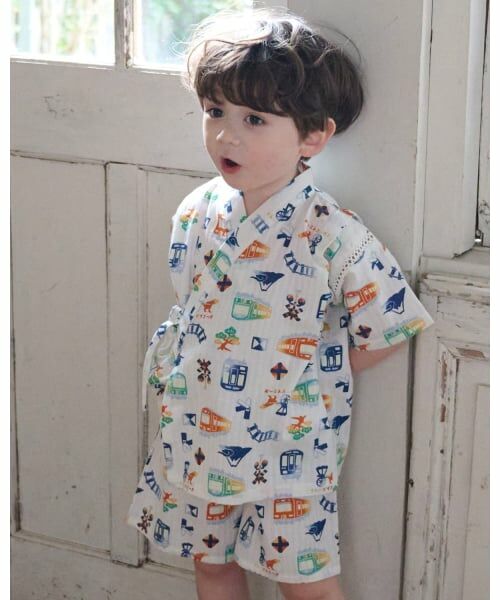 kladskap / クレードスコープ 着物・浴衣・小物類 | 電車柄甚平 | 詳細16