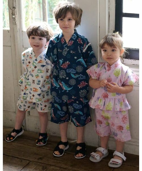 kladskap / クレードスコープ 着物・浴衣・小物類 | 電車柄甚平 | 詳細19