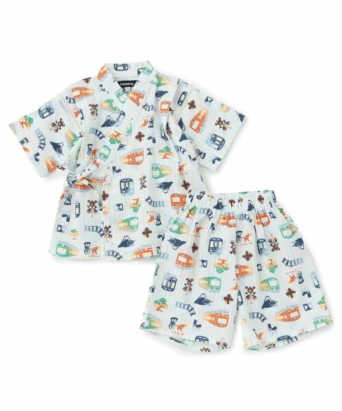 kladskap / クレードスコープ 着物・浴衣・小物類 | 電車柄甚平 | 詳細2