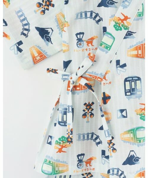 kladskap / クレードスコープ 着物・浴衣・小物類 | 電車柄甚平 | 詳細4