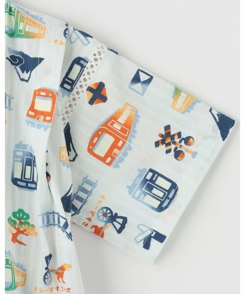 kladskap / クレードスコープ 着物・浴衣・小物類 | 電車柄甚平 | 詳細5