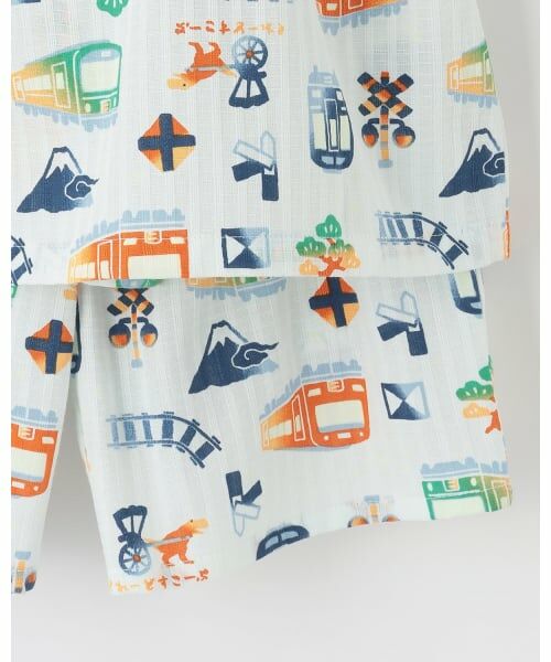 kladskap / クレードスコープ 着物・浴衣・小物類 | 電車柄甚平 | 詳細6