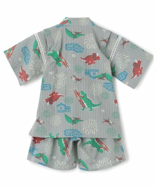 kladskap / クレードスコープ 着物・浴衣・小物類 | 恐竜柄甚平 | 詳細1