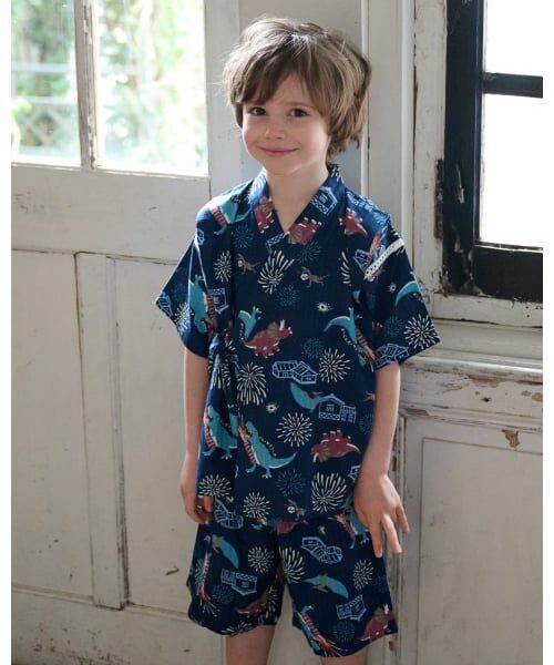 kladskap / クレードスコープ 着物・浴衣・小物類 | 恐竜柄甚平 | 詳細16