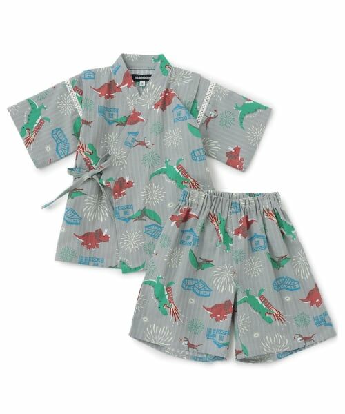 kladskap / クレードスコープ 着物・浴衣・小物類 | 恐竜柄甚平 | 詳細2