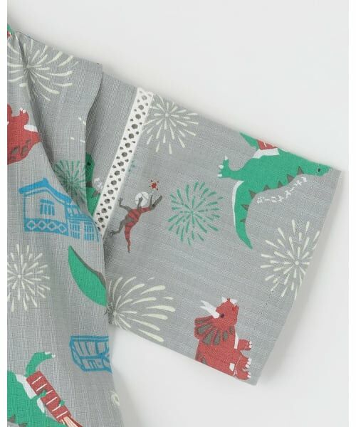 kladskap / クレードスコープ 着物・浴衣・小物類 | 恐竜柄甚平 | 詳細4