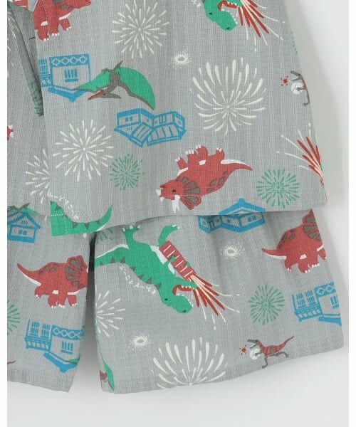 kladskap / クレードスコープ 着物・浴衣・小物類 | 恐竜柄甚平 | 詳細6