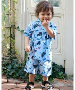 kladskap / クレードスコープ 着物・浴衣・小物類 | 水族館柄甚平