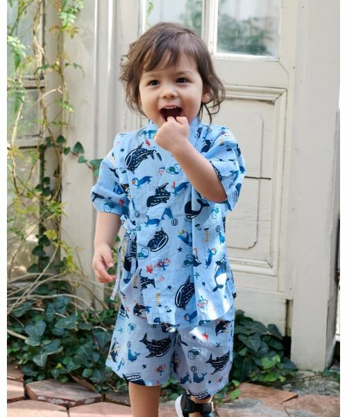 kladskap / クレードスコープ 着物・浴衣・小物類 | 水族館柄甚平 | 詳細14