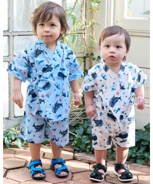 kladskap / クレードスコープ 着物・浴衣・小物類 | 水族館柄甚平 | 詳細16