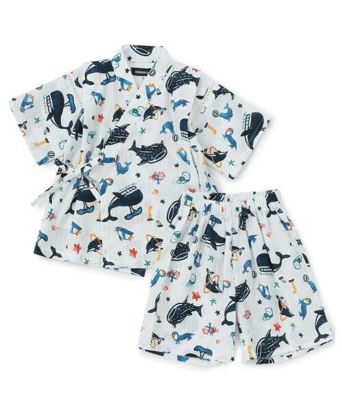 kladskap / クレードスコープ 着物・浴衣・小物類 | 水族館柄甚平 | 詳細2