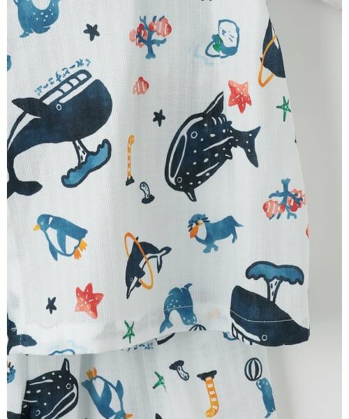 kladskap / クレードスコープ 着物・浴衣・小物類 | 水族館柄甚平 | 詳細6