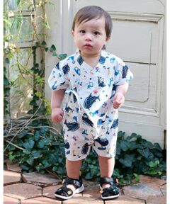 kladskap / クレードスコープ 着物・浴衣・小物類 | 水族館柄甚平オール