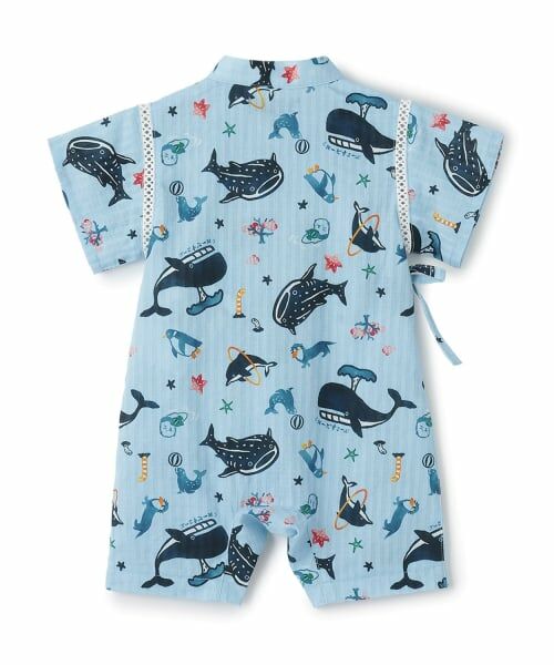 kladskap / クレードスコープ 着物・浴衣・小物類 | 水族館柄甚平オール | 詳細1