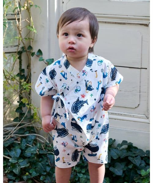 kladskap / クレードスコープ 着物・浴衣・小物類 | 水族館柄甚平オール | 詳細11