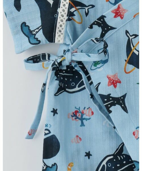 kladskap / クレードスコープ 着物・浴衣・小物類 | 水族館柄甚平オール | 詳細3