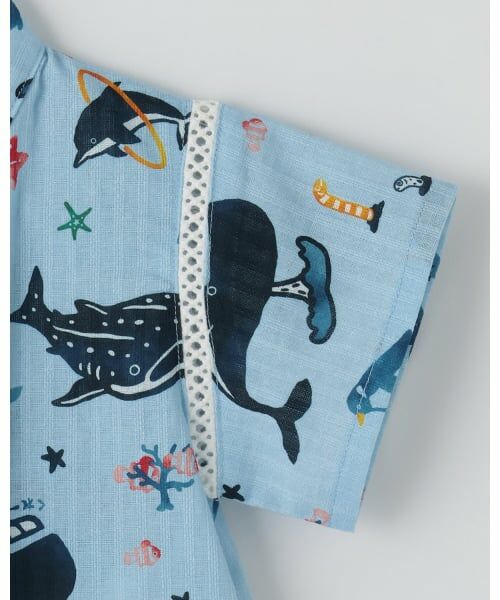 kladskap / クレードスコープ 着物・浴衣・小物類 | 水族館柄甚平オール | 詳細4