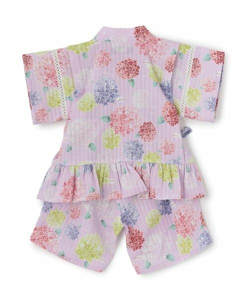 kladskap / クレードスコープ 着物・浴衣・小物類 | 紫陽花柄ペプラム甚平 | 詳細1