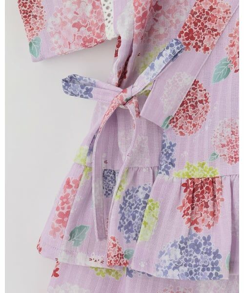 kladskap / クレードスコープ 着物・浴衣・小物類 | 紫陽花柄ペプラム甚平 | 詳細5
