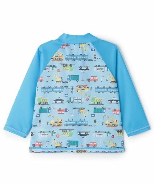 kladskap / クレードスコープ 水着・スイムグッズ | 乗り物柄長袖ラッシュガード | 詳細1