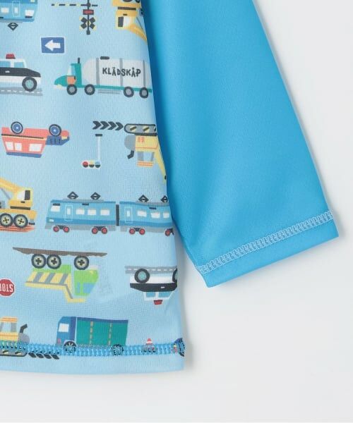 kladskap / クレードスコープ 水着・スイムグッズ | 乗り物柄長袖ラッシュガード | 詳細3