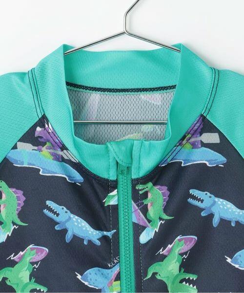 kladskap / クレードスコープ 水着・スイムグッズ | 恐竜柄長袖ラッシュガード | 詳細2