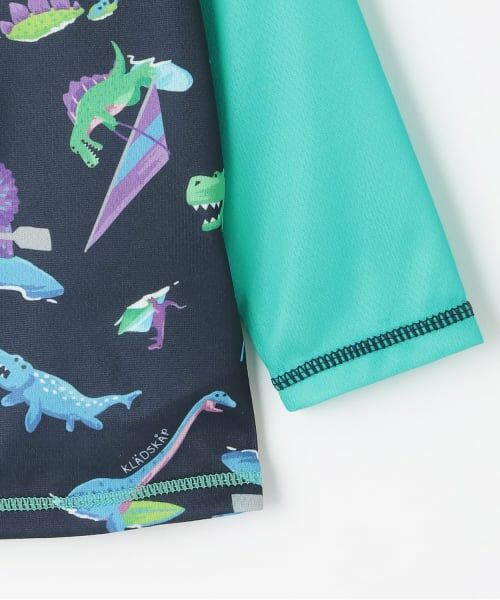 kladskap / クレードスコープ 水着・スイムグッズ | 恐竜柄長袖ラッシュガード | 詳細3