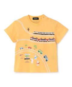 kladskap / クレードスコープ Tシャツ | 【人気商品再入荷】【直営店で取り扱い無し】海に行こう!乗り物プリント半袖Tシャツ
