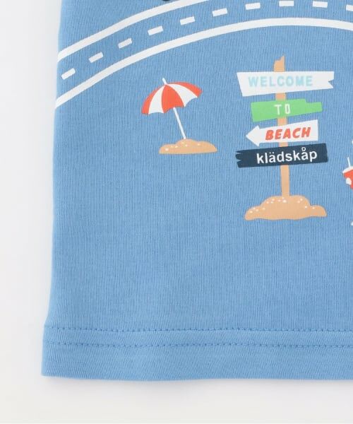 kladskap / クレードスコープ Tシャツ | 【人気商品再入荷】【直営店で取り扱い無し】海に行こう!乗り物プリント半袖Tシャツ | 詳細4