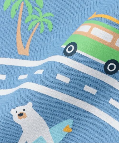 kladskap / クレードスコープ Tシャツ | 【人気商品再入荷】【直営店で取り扱い無し】海に行こう!乗り物プリント半袖Tシャツ | 詳細6