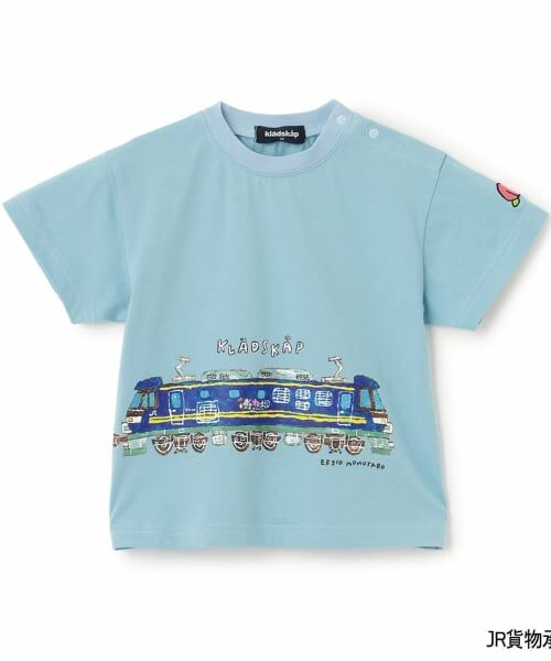 kladskap / クレードスコープ Tシャツ | 貨物列車半袖Tシャツ(ライト ブルー)