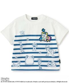 kladskap / クレードスコープ Tシャツ | 【Disney&Pixar】TOY STORY 5/ボーダー半袖Tシャツ