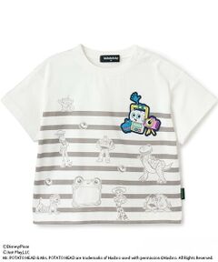 kladskap / クレードスコープ Tシャツ | 【Disney&Pixar】TOY STORY 5/ボーダー半袖Tシャツ