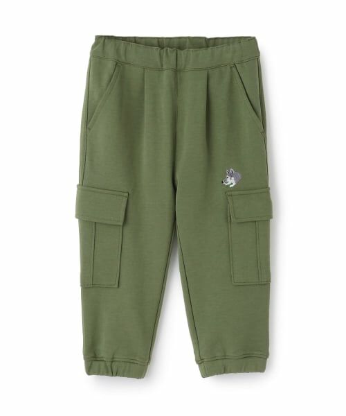 kladskap / クレードスコープ その他パンツ | トラッドロング丈ジョガーカーゴパンツ（カーキ）