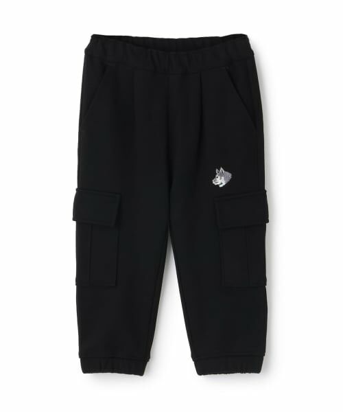 kladskap / クレードスコープ その他パンツ | トラッドロング丈ジョガーカーゴパンツ（黒）