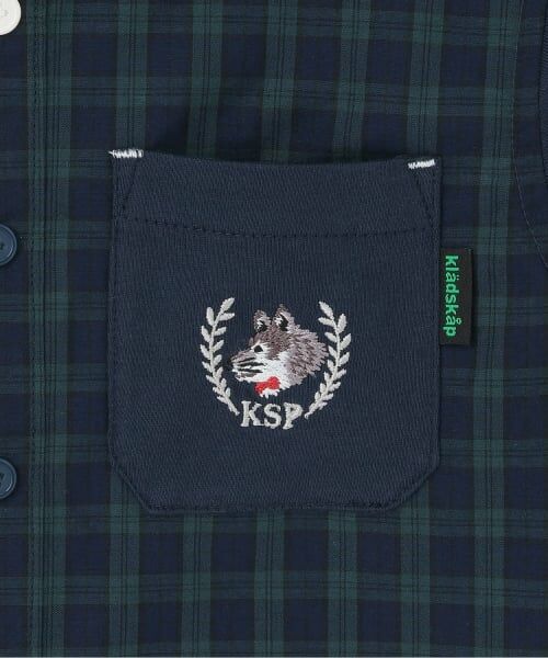 kladskap / クレードスコープ シャツ・ブラウス | トラッド袖切替長袖バンドカラーシャツ | 詳細3