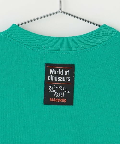 kladskap / クレードスコープ Tシャツ | 電車と恐竜マップ7分袖Tシャツ | 詳細6