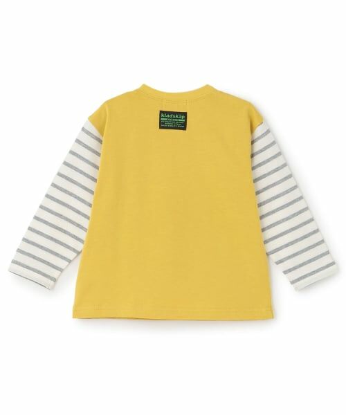 kladskap / クレードスコープ Tシャツ | 車アップリケ袖ボーダー長袖Tシャツ | 詳細1