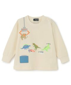 kladskap / クレードスコープ Tシャツ | 恐竜クレーンゲーム長袖Tシャツ